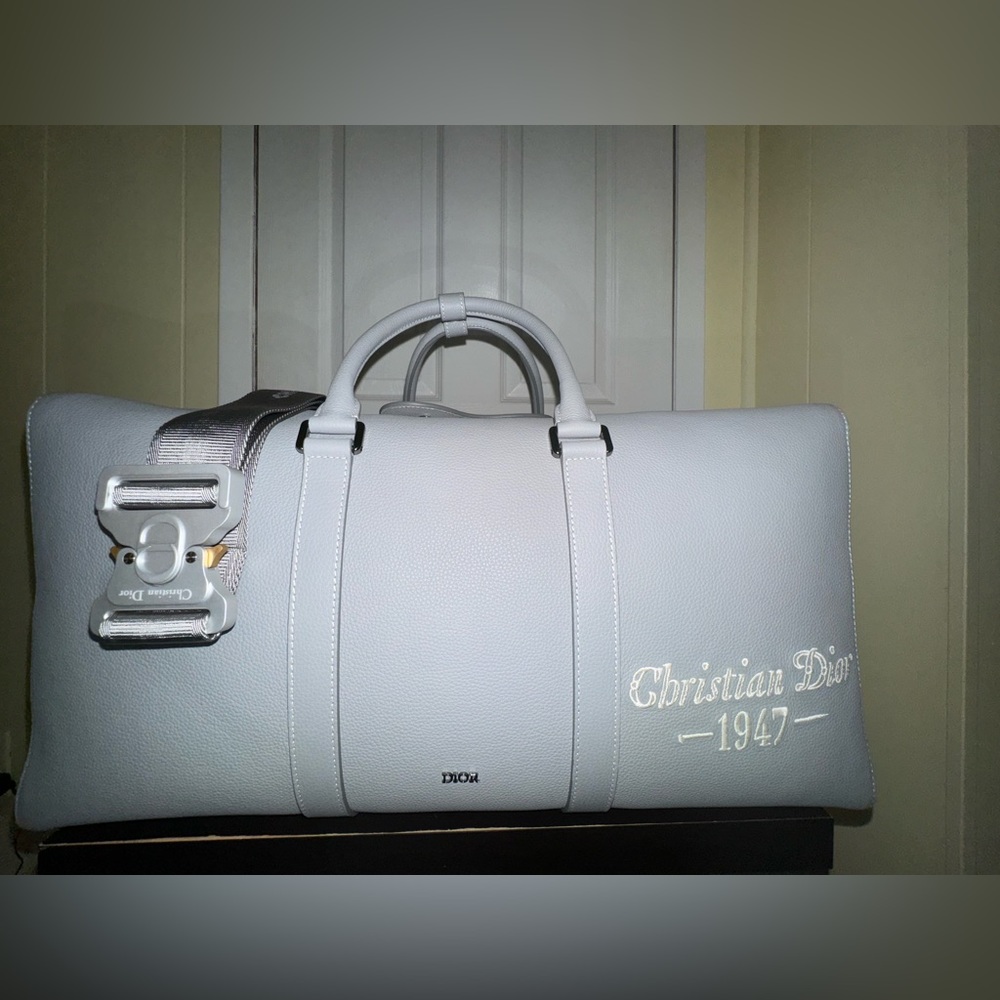 Dior by Birkenstock Christian Dior 1947 Signature Lingot 50 Duffle Bag